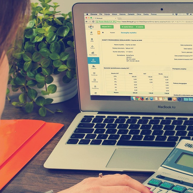 bookkeeping desk notebook calculator small business